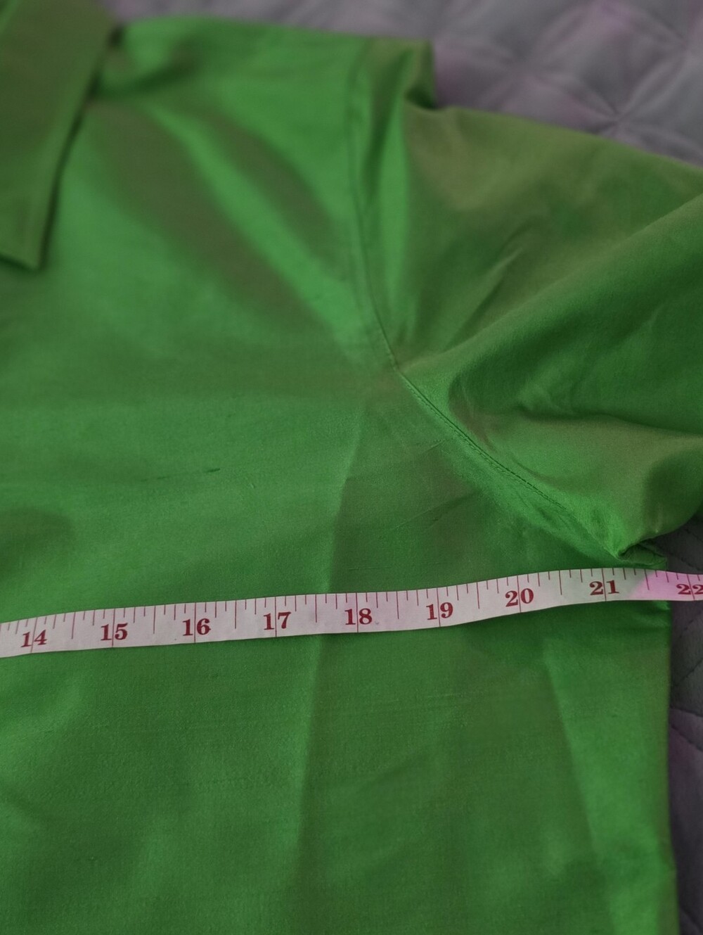 Ralph Lauren Bright Green 100% Silk Two-Piece Pantsuit - Picture 6 of 15